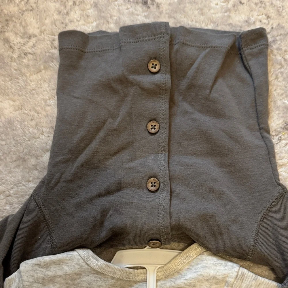 Carter's Gray Baby Outfit Set